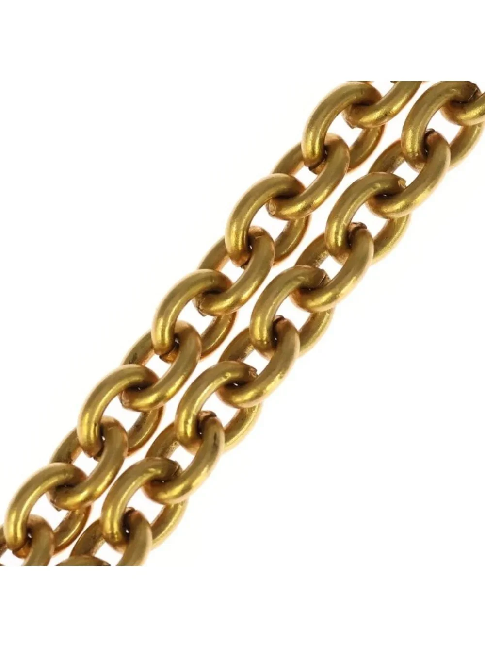Chanel CC Logo Pendant Chain Gold